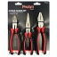 3PC Plier Set Combo - Longnose &amp; Diagonal